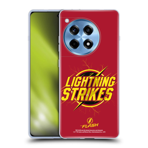 The Flash TV Series Graphics Lightning Strikes Soft Gel Case for OPPO OnePlus Ace 3 5G