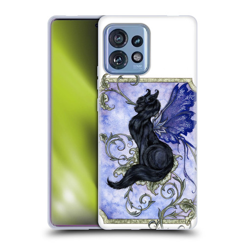 Amy Brown Folklore Fairy Cat Soft Gel Case for Motorola Moto Edge 40 Pro