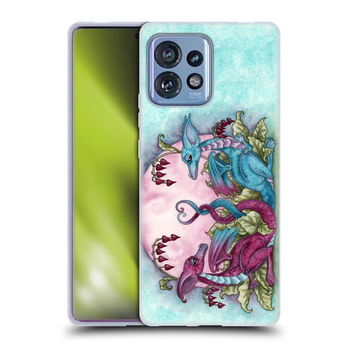 Amy Brown Folklore Love Dragons Soft Gel Case for Motorola Moto Edge 40 Pro