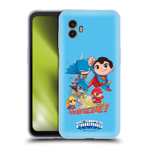 Super Friends DC Comics Toddlers Composed Art Group 1 Soft Gel Case for Samsung Galaxy Xcover6 Pro/Pro2