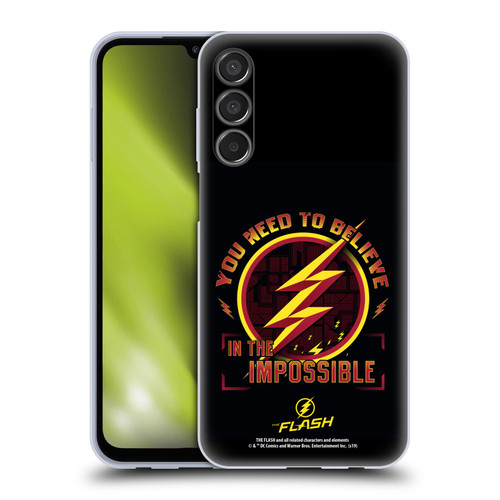 The Flash TV Series Graphics Believe Soft Gel Case for Samsung Galaxy M15/F15 5G