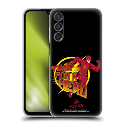 The Flash TV Series Graphics Barry Hero Soft Gel Case for Samsung Galaxy M15/F15 5G