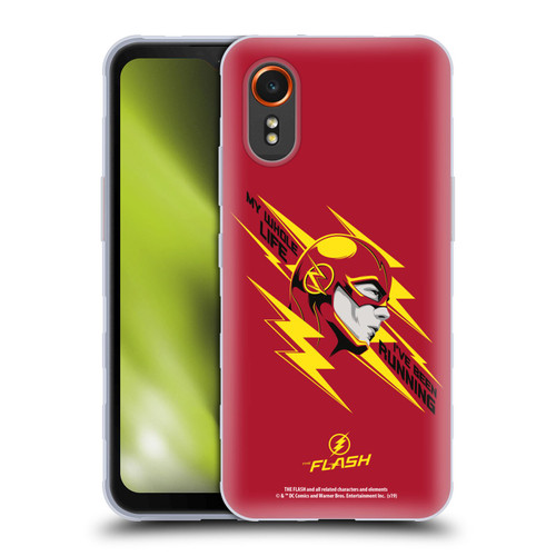 The Flash TV Series Graphics Barry Head Soft Gel Case for Samsung Galaxy Xcover7 5G