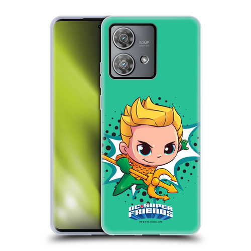 Super Friends DC Comics Toddlers 1 Aquaman Soft Gel Case for Motorola Edge 40 Neo 5G