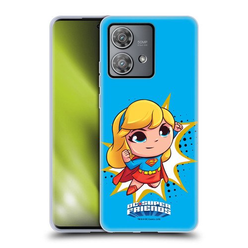 Super Friends DC Comics Toddlers 1 Supergirl Soft Gel Case for Motorola Edge 40 Neo 5G