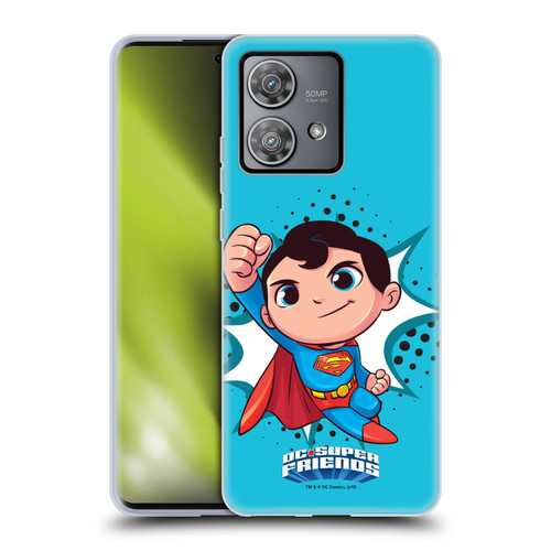 Super Friends DC Comics Toddlers 1 Superman Soft Gel Case for Motorola Edge 40 Neo 5G