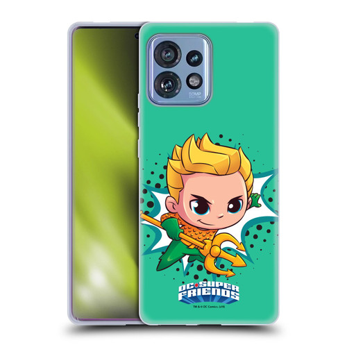 Super Friends DC Comics Toddlers 1 Aquaman Soft Gel Case for Motorola Moto Edge 40 Pro