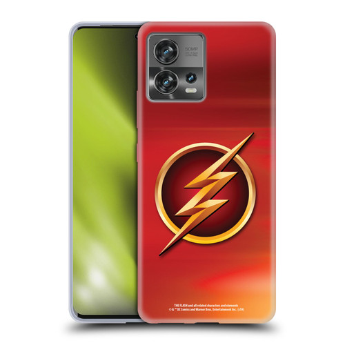 The Flash TV Series Logos Red Soft Gel Case for Motorola Moto Edge 30 Fusion