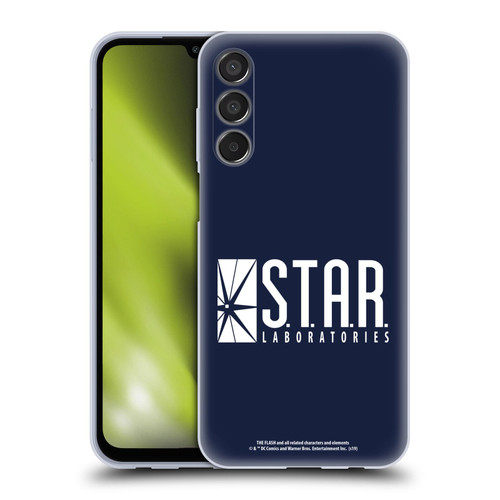 The Flash TV Series Logos Star Labs Soft Gel Case for Samsung Galaxy M15/F15 5G