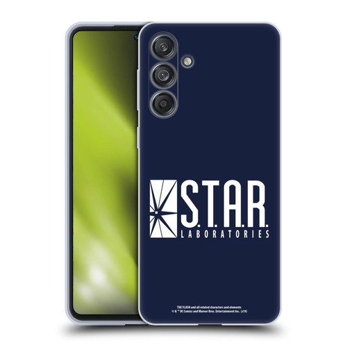 The Flash TV Series Logos Star Labs Soft Gel Case for Samsung Galaxy M55 5G