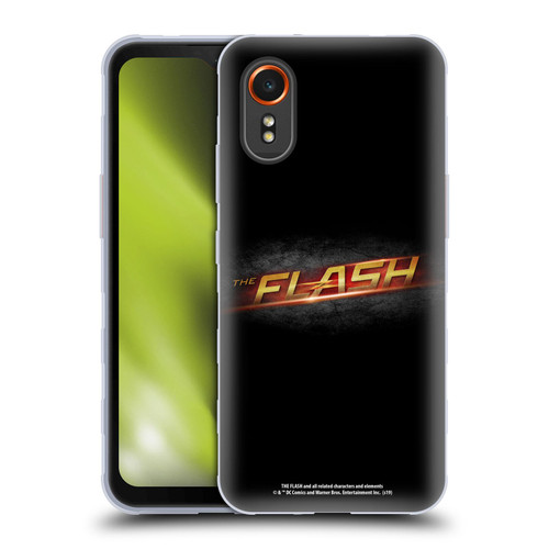 The Flash TV Series Logos Black Soft Gel Case for Samsung Galaxy Xcover7 5G