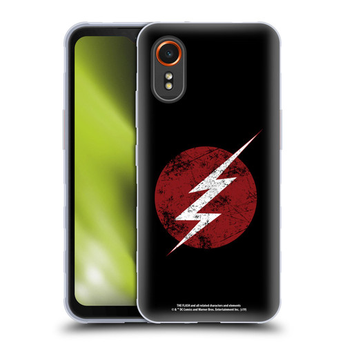 The Flash TV Series Logos Distressed Look Soft Gel Case for Samsung Galaxy Xcover7 5G