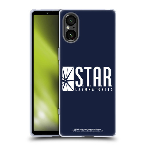 The Flash TV Series Logos Star Labs Soft Gel Case for Sony Xperia 5 V 5G