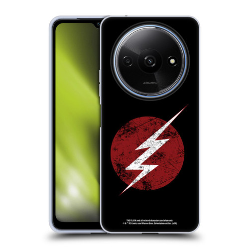 The Flash TV Series Logos Distressed Look Soft Gel Case for Xiaomi Redmi A3