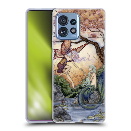 Amy Brown Pixies The Introduction Soft Gel Case for Motorola Moto Edge 40 Pro