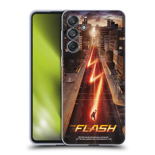 The Flash TV Series Poster Barry Soft Gel Case for Samsung Galaxy M55 5G