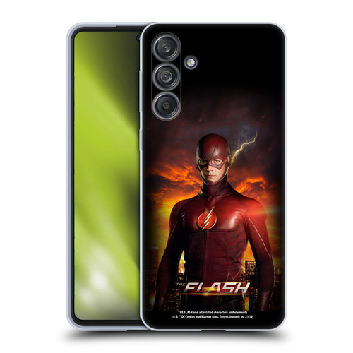 The Flash TV Series Poster Barry Stand Pose Soft Gel Case for Samsung Galaxy M55 5G