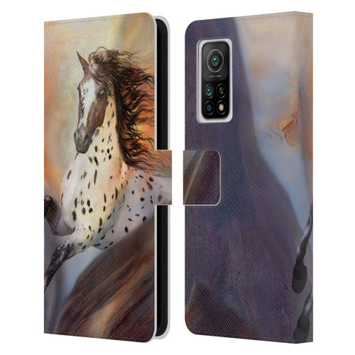 Simone Gatterwe Horses Wild 2 Leather Book Wallet Case Cover For Xiaomi Mi 10T 5G