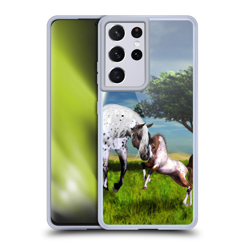 Simone Gatterwe Horses Love Forever Soft Gel Case for Samsung Galaxy S21 Ultra 5G