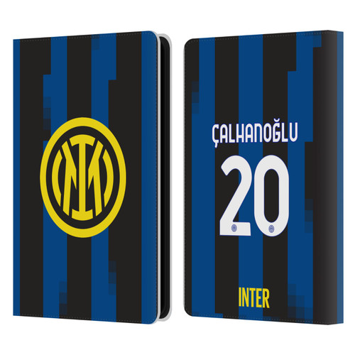 Fc Internazionale Milano 2023/24 Players Home Kit Hakan Çalhanoglu Leather Book Wallet Case Cover For Amazon Kindle Paperwhite 5 (2021)