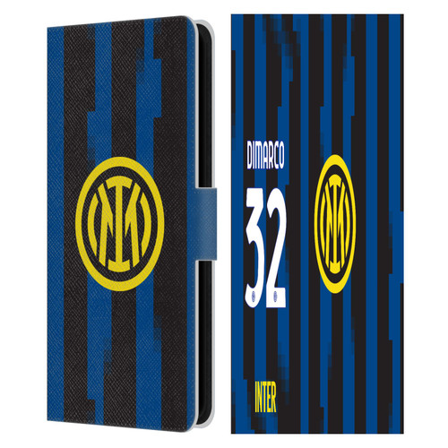 Fc Internazionale Milano 2023/24 Players Home Kit Federico Dimarco Leather Book Wallet Case Cover For Samsung Galaxy S23 FE 5G