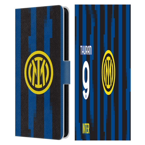 Fc Internazionale Milano 2023/24 Players Home Kit Marcus Thuram Leather Book Wallet Case Cover For Samsung Galaxy S23 FE 5G