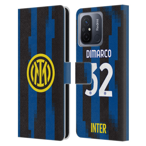 Fc Internazionale Milano 2023/24 Players Home Kit Federico Dimarco Leather Book Wallet Case Cover For Xiaomi Redmi 12C