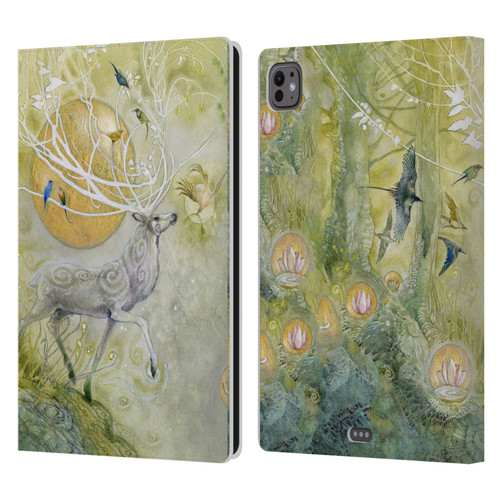 Stephanie Law Stag Sonata Cycle Allegro 2 Leather Book Wallet Case Cover For Apple iPad Pro 11 M4 2024