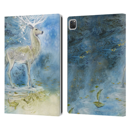 Stephanie Law Stag Sonata Cycle Deer Leather Book Wallet Case Cover For Apple iPad Pro 13 M4 2024
