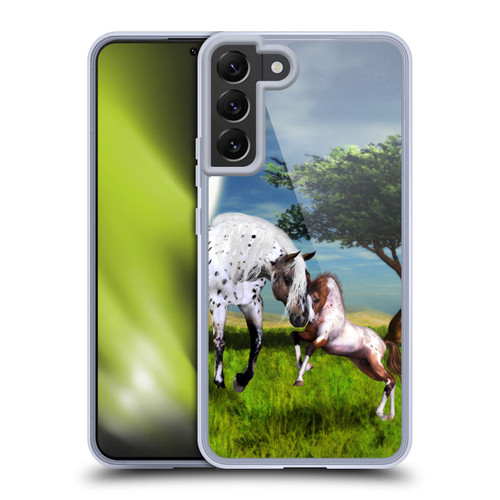 Simone Gatterwe Horses Love Forever Soft Gel Case for Samsung Galaxy S22+ 5G