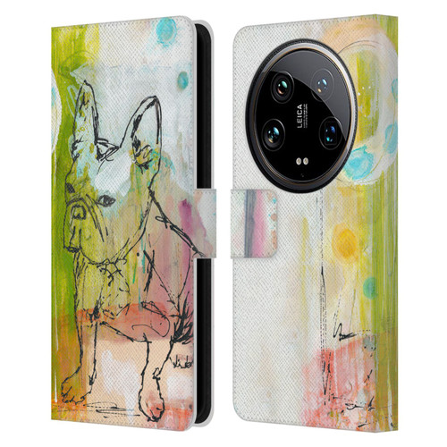 Wyanne Animals Attitude Leather Book Wallet Case Cover For Xiaomi 14 Ultra