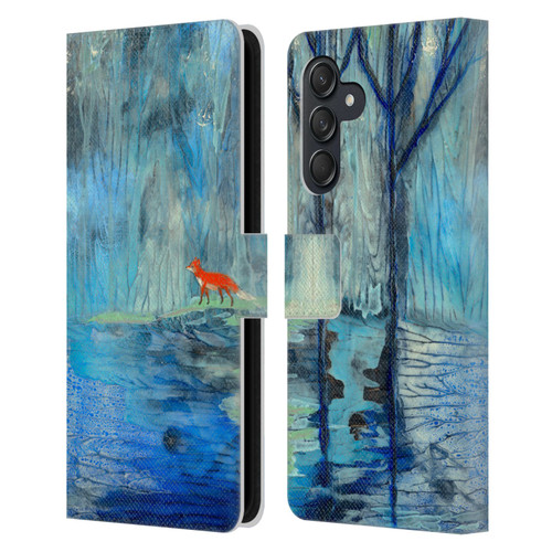 Wyanne Nature 2 Tranquil Travels Leather Book Wallet Case Cover For Samsung Galaxy M55 5G