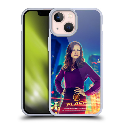 The Flash TV Series Character Art Caitlin Snow Soft Gel Case for Apple iPhone 13 Mini