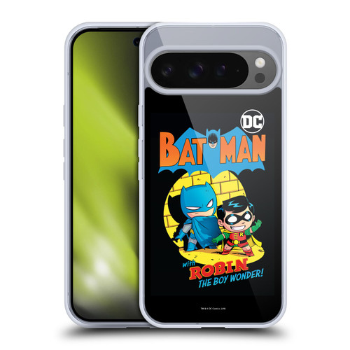 Super Friends DC Comics Toddlers Comic Covers Batman And Robin Soft Gel Case for Google Pixel 9 Pro XL