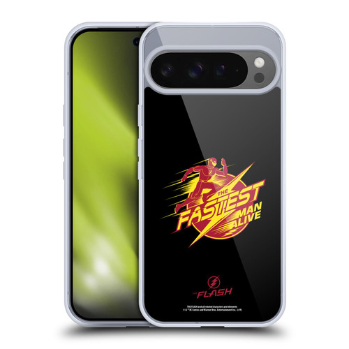 The Flash TV Series Graphics Barry Fastest Man Alive Soft Gel Case for Google Pixel 9 Pro XL
