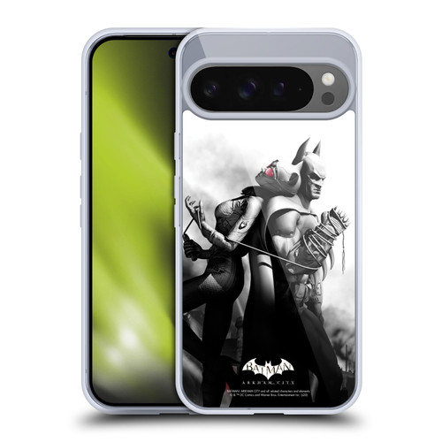 Batman Arkham City Key Art Catwoman Soft Gel Case for Google Pixel 9 Pro XL