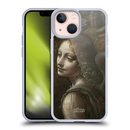 The National Gallery Art The Virgin Of The Rocks Soft Gel Case for Apple iPhone 13 Mini