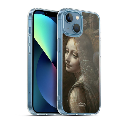 The National Gallery Art The Virgin Of The Rocks Soft Gel Case for Apple iPhone 13 Mini & MagSafe