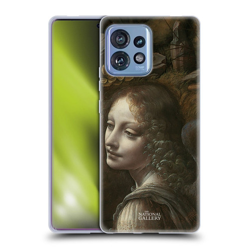 The National Gallery Art The Virgin Of The Rocks Soft Gel Case for Motorola Moto Edge 40 Pro