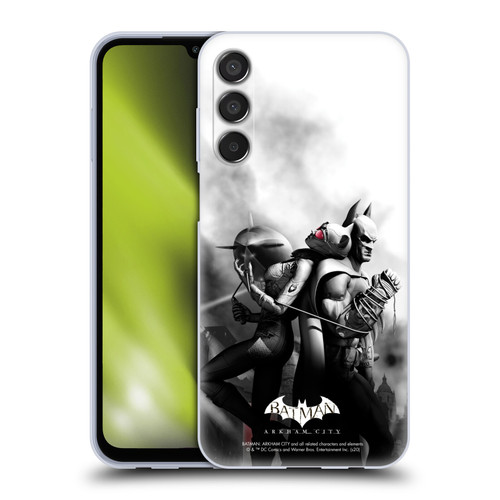 Batman Arkham City Key Art Catwoman Soft Gel Case for Samsung Galaxy M15/F15 5G