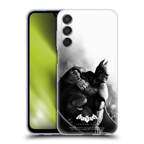 Batman Arkham City Key Art Poster Soft Gel Case for Samsung Galaxy M15/F15 5G