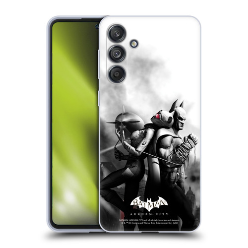 Batman Arkham City Key Art Catwoman Soft Gel Case for Samsung Galaxy M55 5G