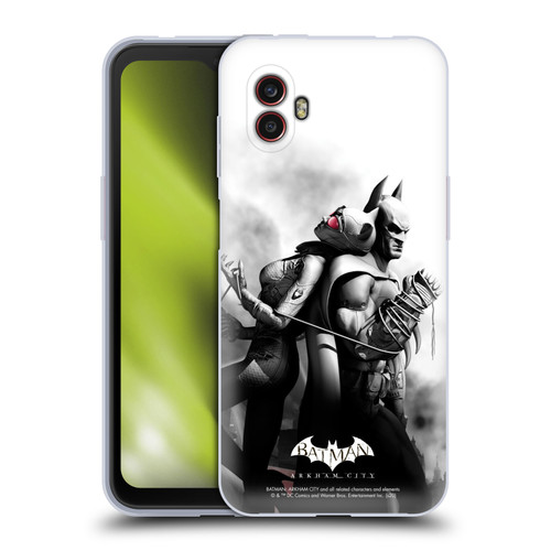 Batman Arkham City Key Art Catwoman Soft Gel Case for Samsung Galaxy Xcover6 Pro/Pro2