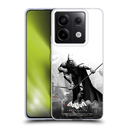 Batman Arkham City Key Art Comic Book Cover Soft Gel Case for Xiaomi Redmi Note 13 Pro 5G