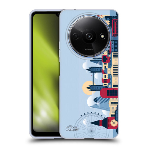 The National Gallery Art London Skyline Soft Gel Case for Xiaomi Redmi A3
