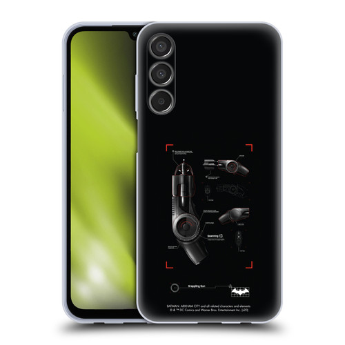 Batman Arkham City Graphics Grappling Gun Soft Gel Case for Samsung Galaxy M15/F15 5G