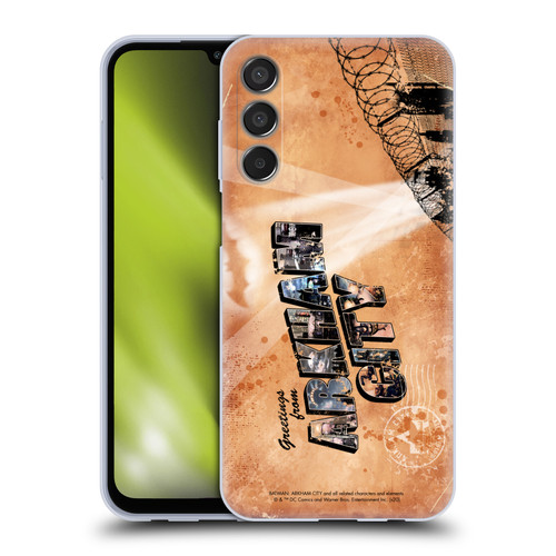 Batman Arkham City Graphics Postcard Soft Gel Case for Samsung Galaxy M15/F15 5G