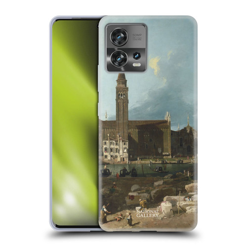 The National Gallery Nature The Stonemason's Yard Soft Gel Case for Motorola Moto Edge 30 Fusion
