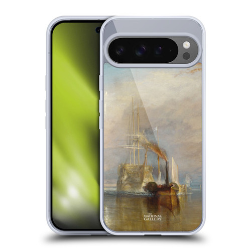 The National Gallery Nature The Fighting Temeraire Soft Gel Case for Google Pixel 9 Pro XL