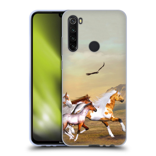 Simone Gatterwe Horses Wild Herd Soft Gel Case for Xiaomi Redmi Note 8T